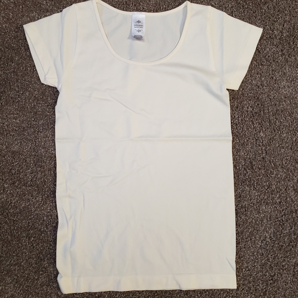 NIP Cap Sleeve Spandex Top One Size